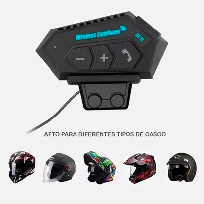 INTERCOMUNICADOR CASCO PARA MOTO BLUETOOTH